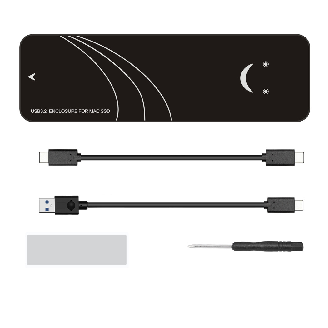 ����USB4.0�ƶ�M.2Ӳ�̺�40GbpsתNVMe��˶ASM2464PD�����׵�4