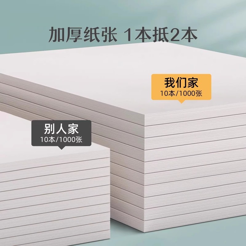 草稿纸学生用高中生专用草稿本空白初中生大学生数学演草纸本子b5|undefined