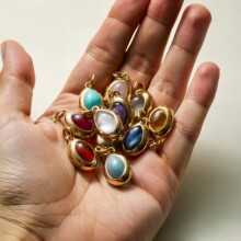 �W���羳2025�ﶬ���P���Ʒʮ������ʯ�ʯ�AȦ18k僽�ɫ����