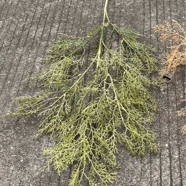 Boda suave techo planta verde techo hoja verde Mori salón de bodas decoración del Hotel Flor falsa venta al por mayor planta verde