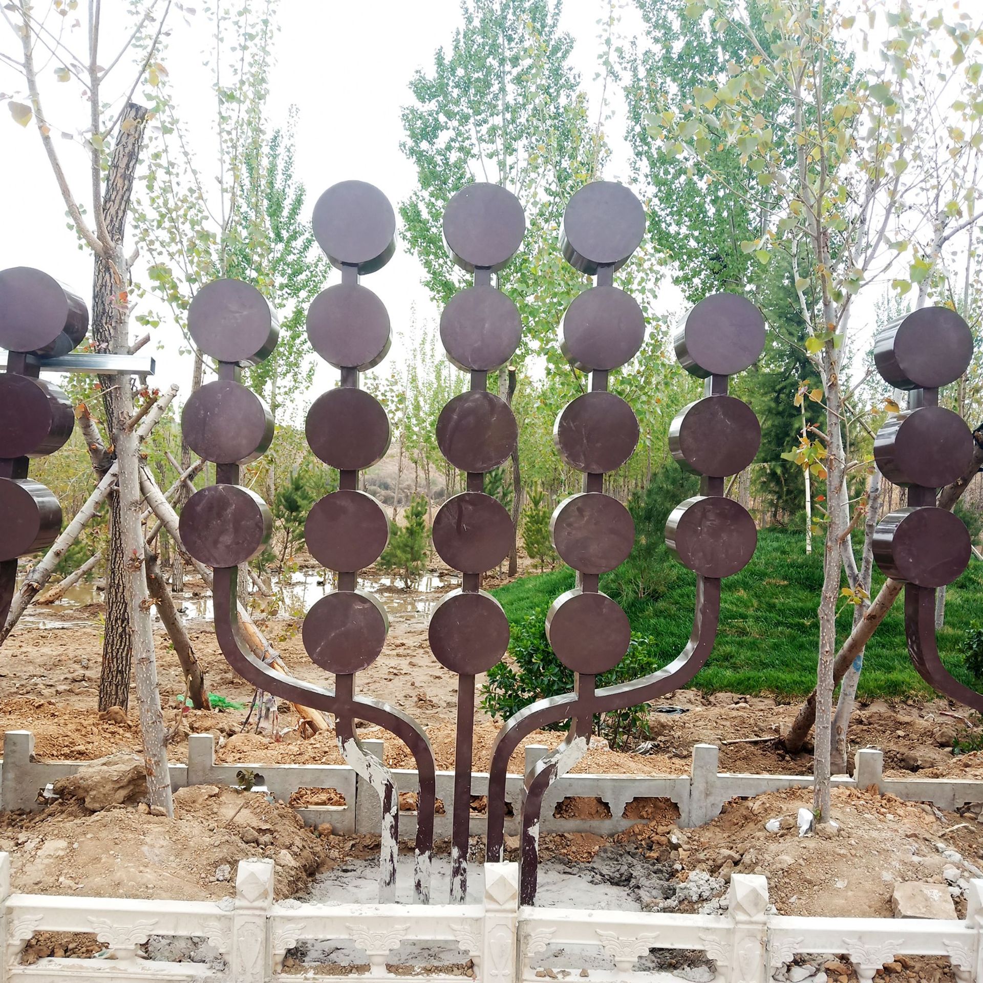 公园景区不锈钢镀锌板导向牌指示牌户外小区多向导向牌分流指示牌