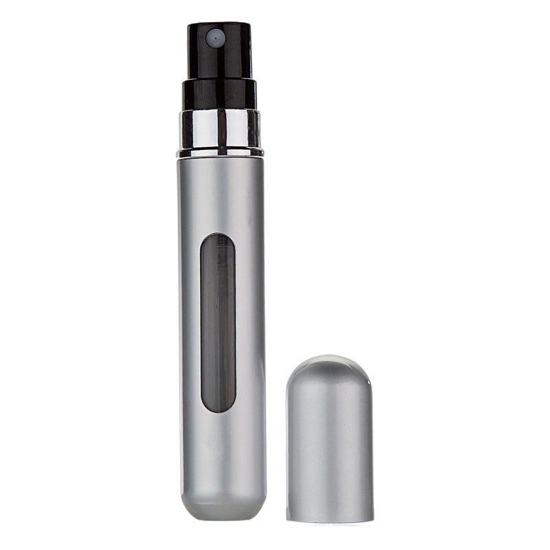 Nueva botella de perfume inferior de 8ml, botella de spray cosmético portátil recargable, botella de perfume autobomba