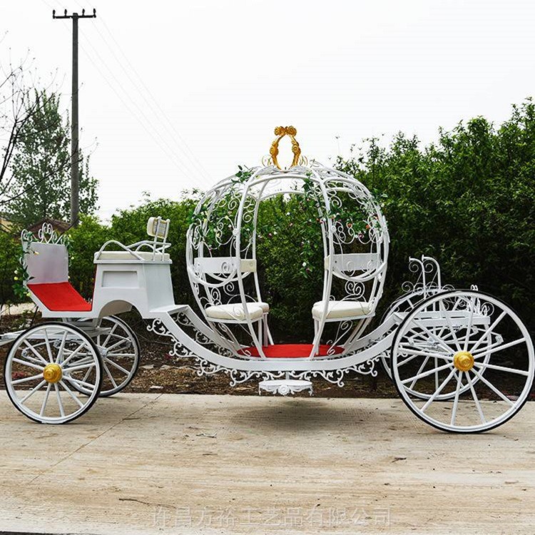 Recorrido turístico de atracciones escénicas carro de cuatro ruedas para jugar carro de turismo carro de bodas calabaza