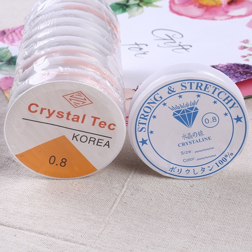 Transparent white crystal fish silk elastic thread jewelry thread bead thread diy jewelry accessories beading material