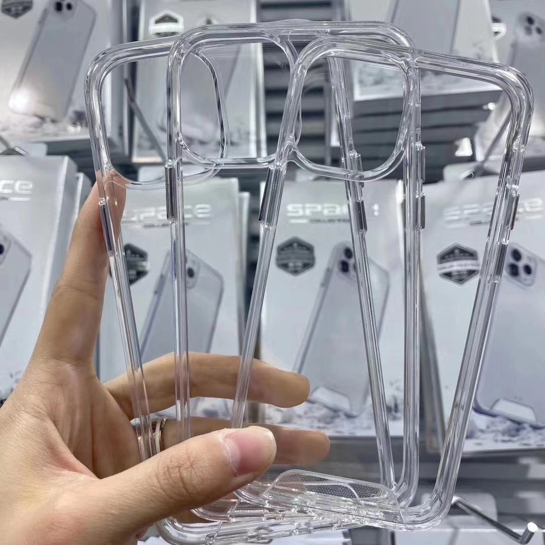 Space Shell Suitable for iPhone 17 Pro Max Phone Case 15 Samsung 16 Transparent 14 Anti-Drop Huawei Hard Shell Protection