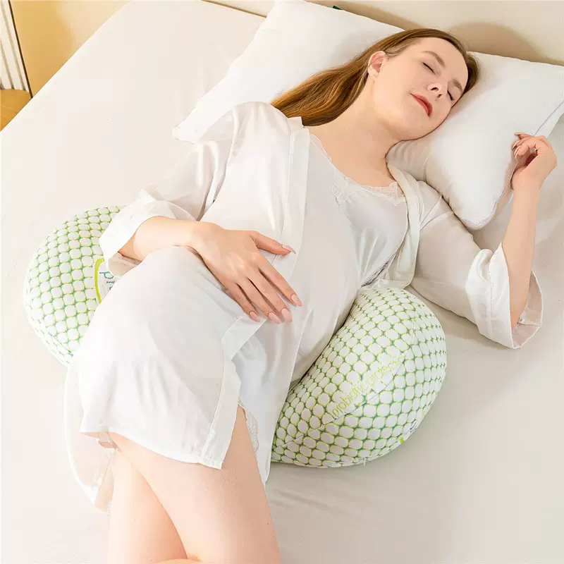 跨境孕妇枕热款多功能托腹护腰侧睡u型枕可拆洗睡眠枕靠垫可调节