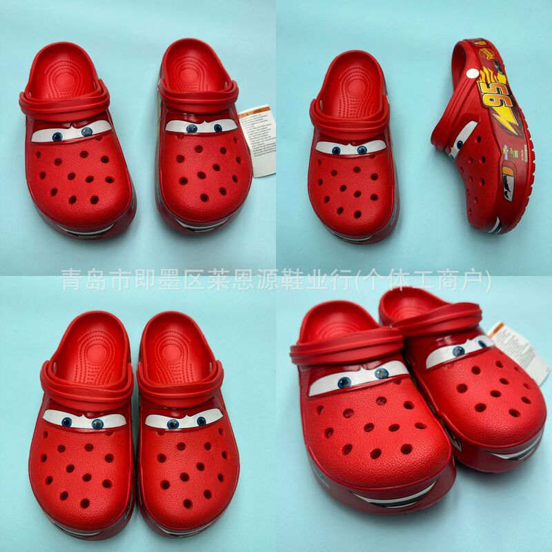 2026Cross Mcqueen 95 Cars Men's Clogs Sports Men's Sandals for Outdoor Wear Beach Casual 2026Cross Mcqueen 95 Cars Men's Clogs Sports Men's Sandals for Outdoor Wear Beach Casual