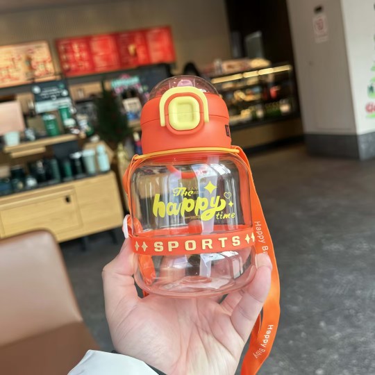 Xinbeidi nuevo deportivo taza de agua de gran capacidad simple taza de plástico de alto valor facial taza portátil para estudiantes de sexo masculino