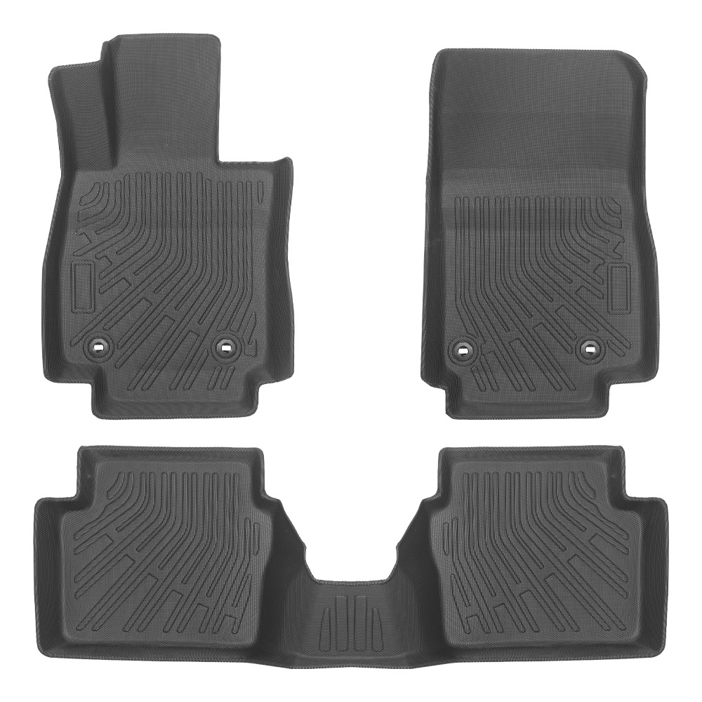 Para Toyota Yaris Sedan 2016 - 2020 3D todo el tiempo material TPE almohadilla de pie cojín de colateral