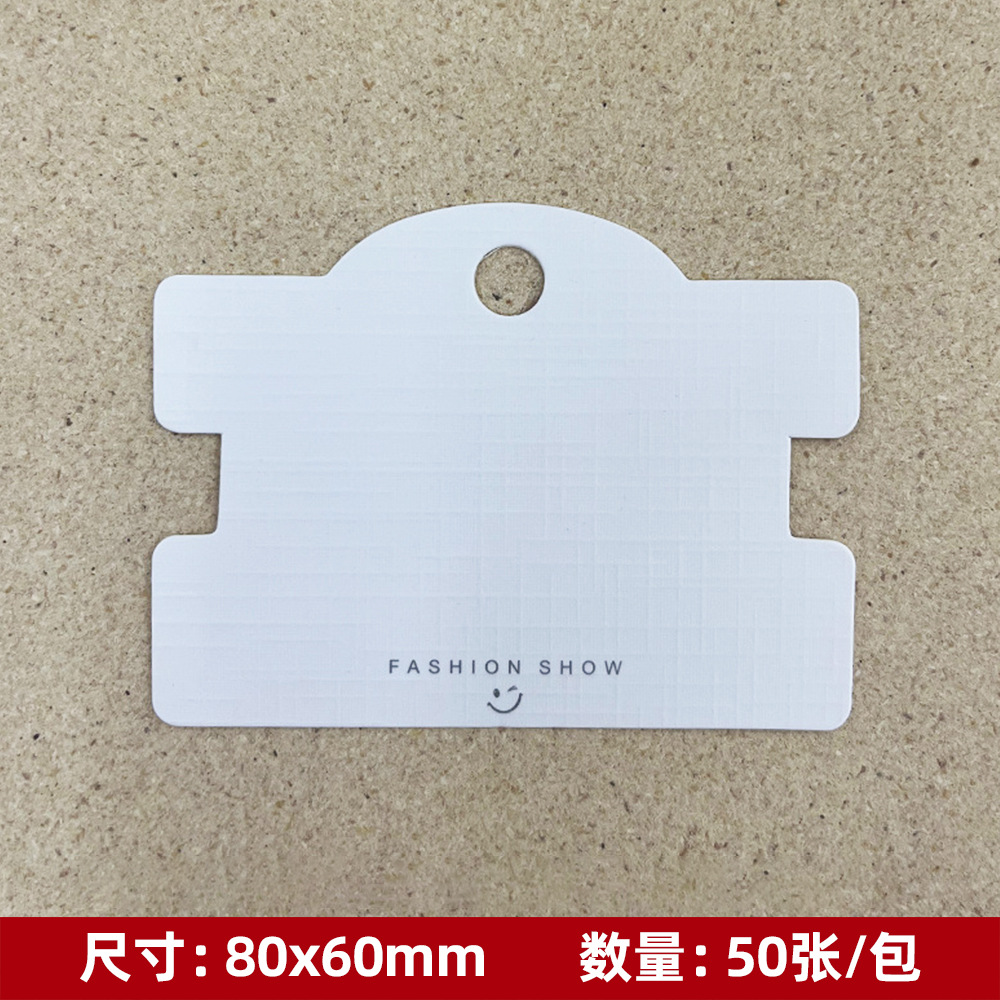 Inventario multi-especificación pulsera collar tarjeta de visualización tarjeta de embalaje tarjeta de cabello pinzas de cabello anillo tarjeta de orejas image 25