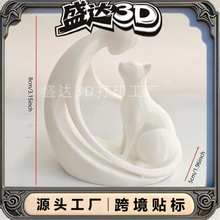 (Cross-border trading), modern table statue, decorations, 3D