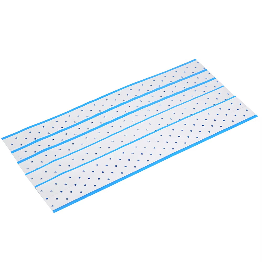 Transfronteriza spot transpirable película de agujero de doble cara fuerte adhesión peluca agujero grande azul tejido adhesivo de doble cara película de bloque de cabello