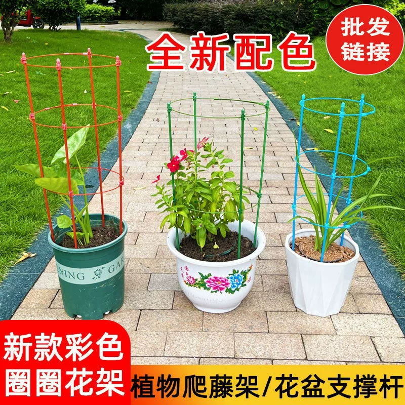 Подставка для цветов из вьющейся лозы роза Краб коготь Орхидея зеленая корзина трехслойная многослойная Выдвижная балкон зеленое растение комнатная подставка для вьющихся цветов