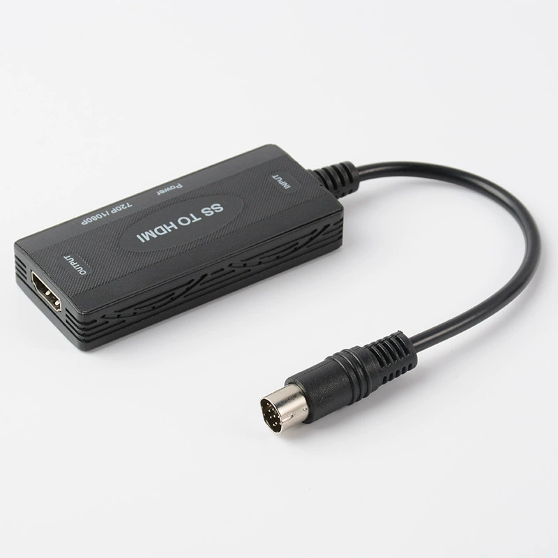 Конвертер Sega SS Saturn HDMI Сатурн 16:9/4:3 S-Video вход 1080P адаптер