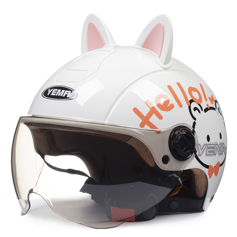 White Cat White Powder W에는 따뜻하고 탈부착 가능한 귀 보호 기능이 함께 제공됩니다.