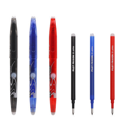 Japón piloto importado baile LFB20EF pluma borrable pluma de gel para estudiantes de primaria frixion recarga 0,5mm