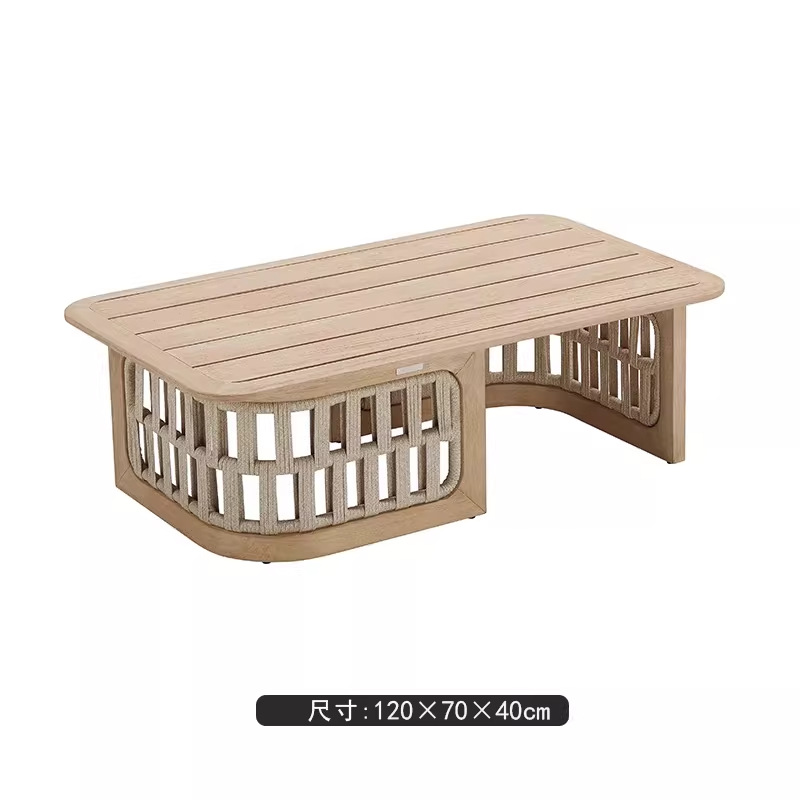 Mesa de café de teca