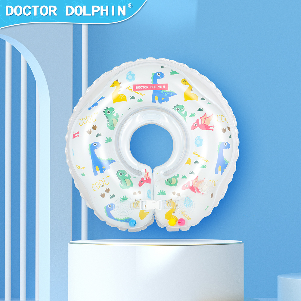 Doctor Dolphin | Bebé cuello inflable bebé natación productos auxiliares madre y niño Museo collar recién nacido