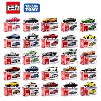 Кукольные японские алюминиевые игрушечные автомобили Takara Tomy, коллекция, масштаб 1/66–1/76, полиция, внедорожник, грузовик, трактор, автобус