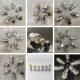 Natural gas stainless steel bellows nut 3 points 4 points 6 points 1 inch gas gas nut screw Port gas pipe connector