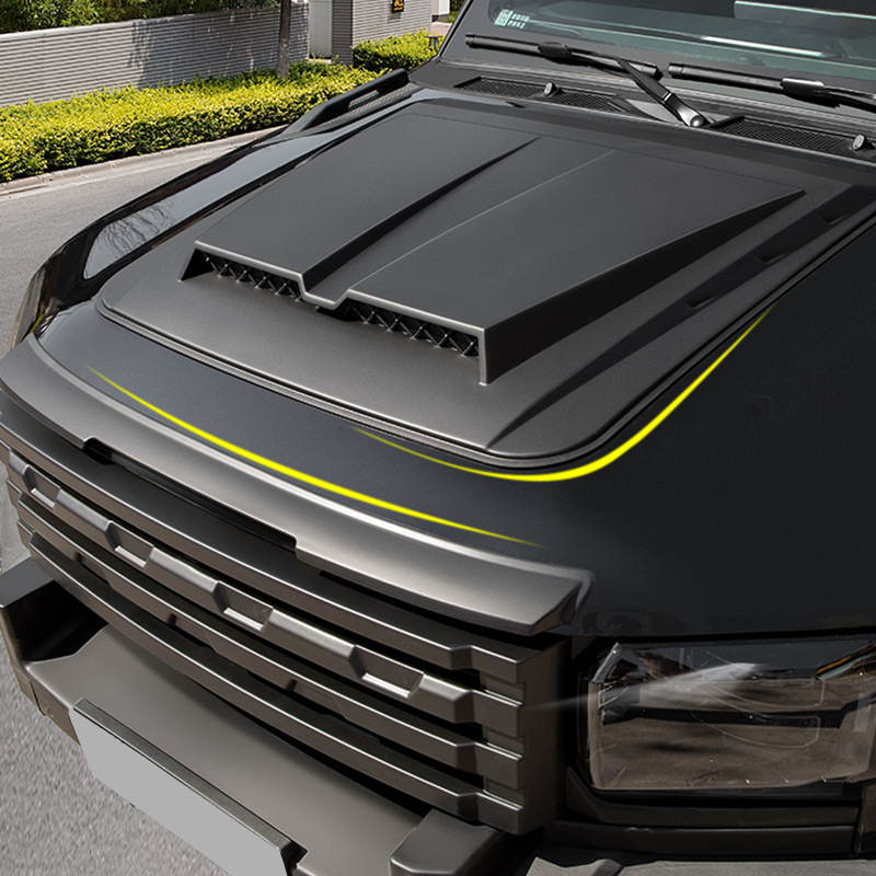 Applicable to 23-25 Jetour Shanhai T2 Modified City Hunter Appearance Kit, Side Skirts, Front Grille, Hood, and Rear Wing Modification