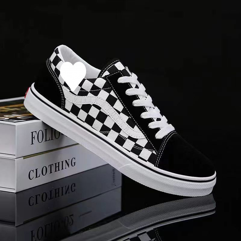 Spring Shoes for Men, New Black Low-Cut Canvas Shoes, Korean Style Student Shoes, Trendy and Versatile Mesh Shoes for Boys and Girls