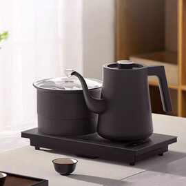 奥克斯底部全自动上水电热水壶茶台嵌入式泡茶一体电磁炉专用套装