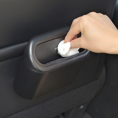 Car trash can cross-border hanging style in-car fruit peel storage box hinged small car storage box