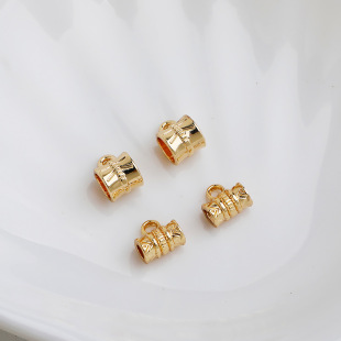 14K����ɫ�л����ε����B�ӭh �������ͨ���^���� diy���Ʒ