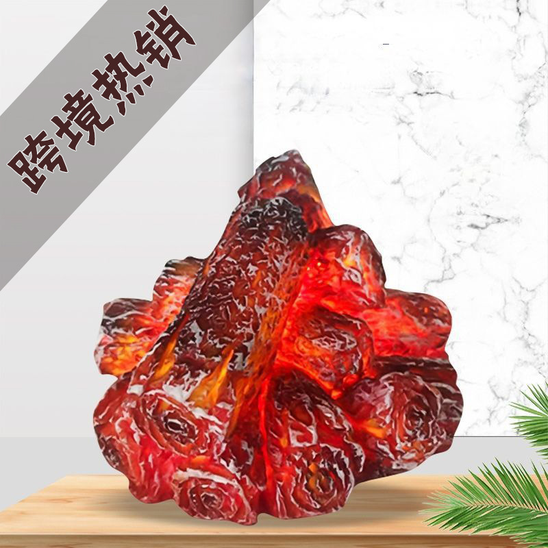 Venta caliente transfronteriza LED simulación de batería lámpara de fuego de carbón lámpara de llama regalo creativo atmósfera lámpara decoración Lámpara decorativa