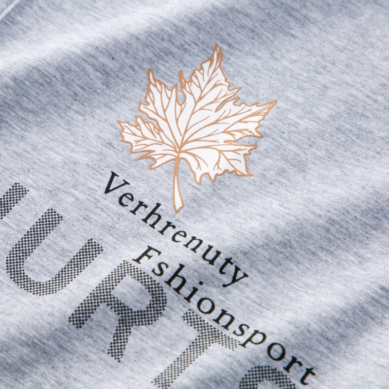 Camiseta de polo de impresión de algodón hombre de alta gama ligera de negocios impresión de arce Camiseta de verano nueva impresión de manga corta Camiseta de solapa