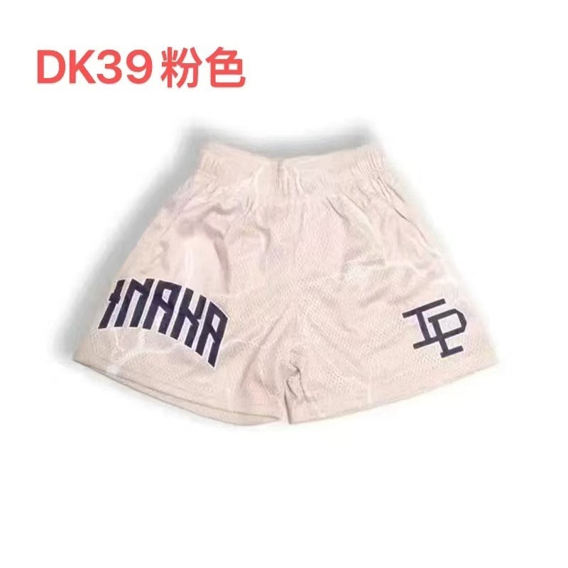 夏季篮球短裤男美式不过膝宽松休闲四分潮牌运动透气训练裤短裤男