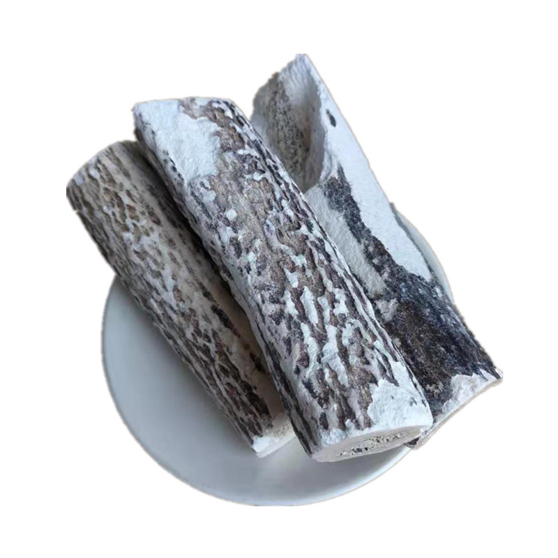 Deer Antler Frost Lu Jiao Shuang Dried TCM Herb for Decoction and Culinary Use 500g in use