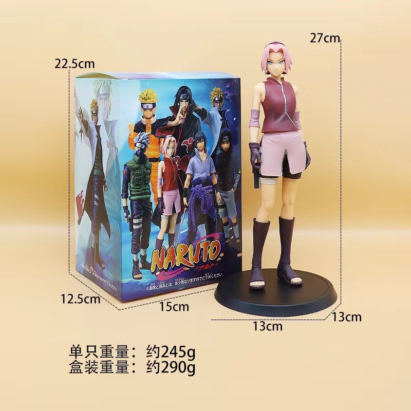 忍者フィギュアモデル 8種 カカシ、ナルト、サスケ、第四代イタチ フィギュアオーナメント 箱入り 卸売|undefined