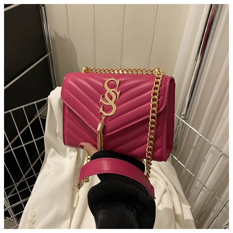Damen Handtasche Im Western Stil Mit Kette Und Umhängefunktion_voghion.com