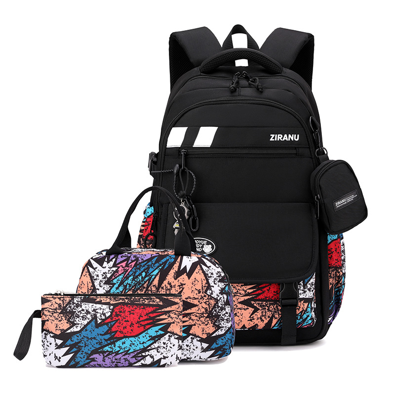 Mochila escolar de pez Natural para hombre, mochila ligera de gran capacidad para escuela primaria, mochila universitaria de alta calidad para niña