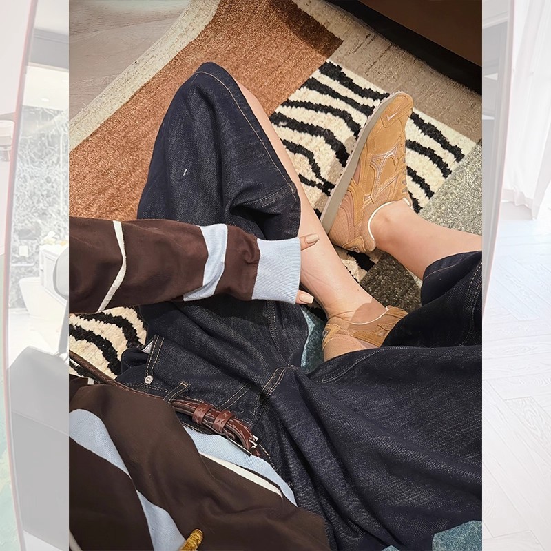 韩系撞色条纹polo领翻领单穿独特绝美长袖针织衫舒适百搭上衣女|undefined