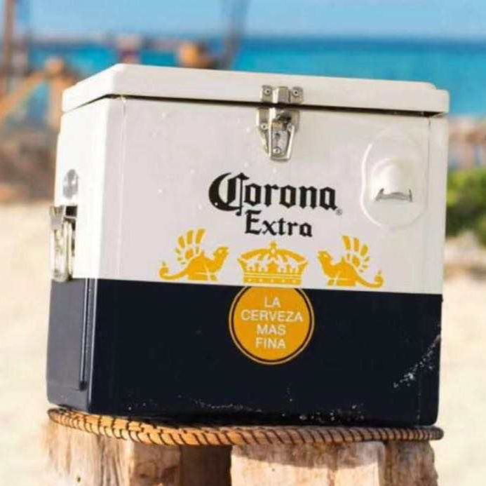 15 litros CORONA al aire libre barril de cerveza congelador de vino tinto congelador clásico congelador de metal