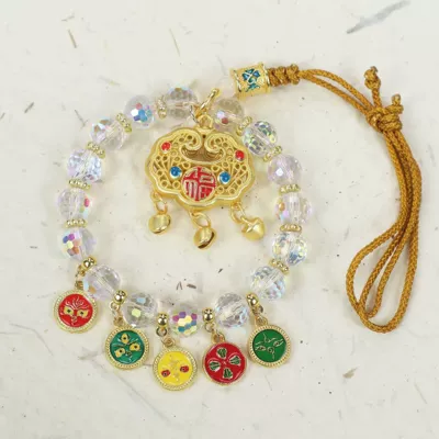 Car hanging: Hanging Ornament, Multicolor Abacus Lock