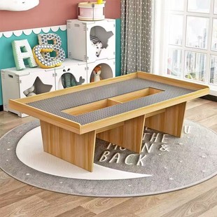 Children's Toy Building Blocks Table Multifunctional Amusement Mall Space Sand Table Sand Table Game Table Commercial Space Sand Table