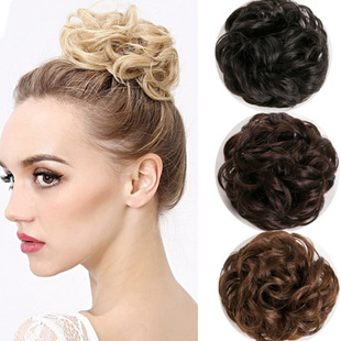 Cross -Bordder, посвященный волосам Curge Hair Curst Ball Head Hairstyle Matte Matte High -Temperatature Disc Discovered Cargo Feet