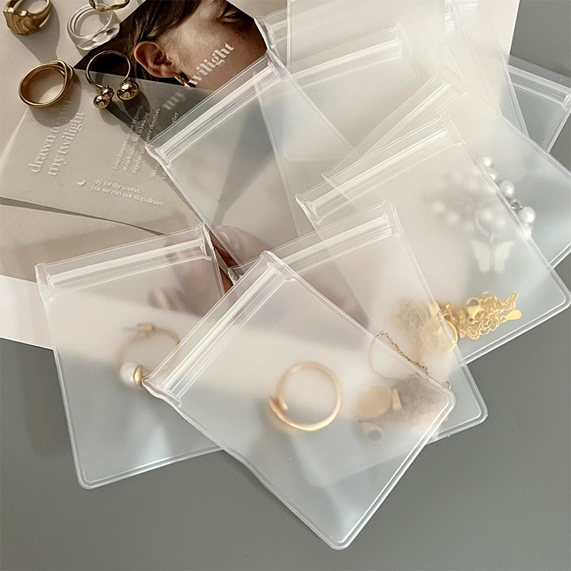 2g Weight Storage Bag Storage & Cleaning Simple Style Solid Color EVA Jewelry Packaging Bags