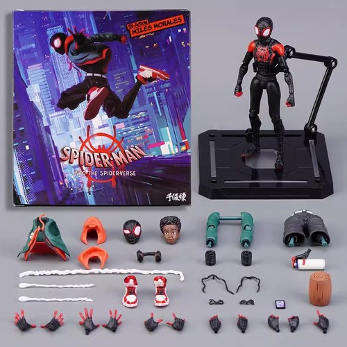 Marvel Across Parallel Universes Miles Spider-Man Super Action Figure Toy Thousand Value Practice Doll Model Gift