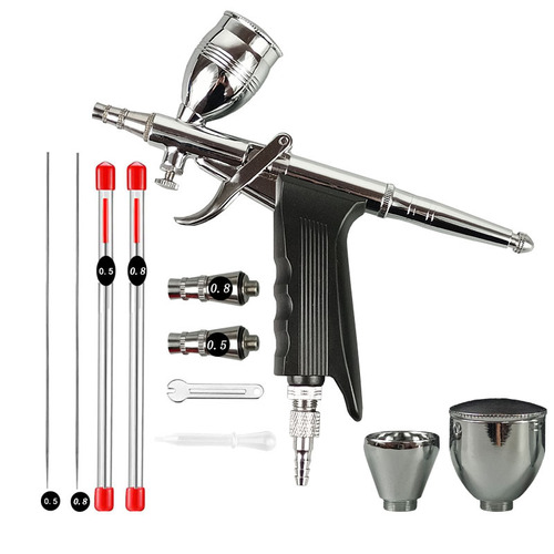 Gundam model DIY crafts cake baking and coloring furniture car leather repair spray paint pen gun 0.5/0.8