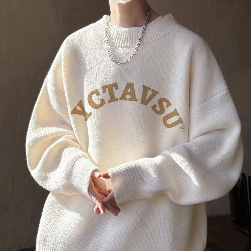 Demi-season trend Japanese knitted winter brand sweater