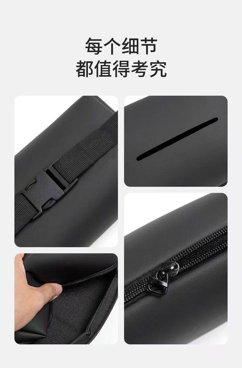 Suitable for Audi and Volkswagen seat back armrest box hanging tissue box, universal car tissue box, in-car tissue box