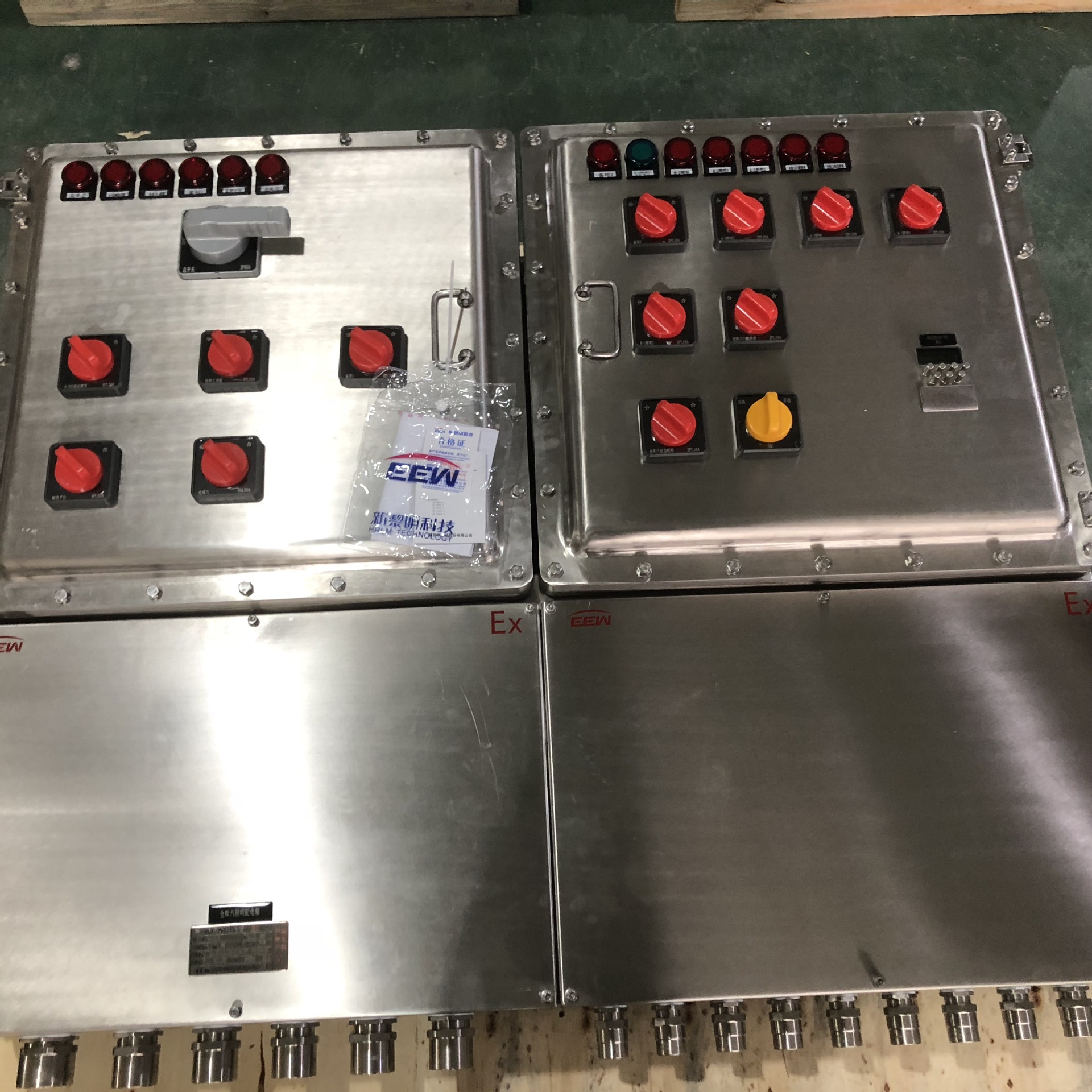 华荣飞策新黎明防爆检修箱、防爆动力箱 304S 316L不锈钢铝合金箱