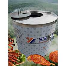 新疆馕坑烤肉炉烤大串烤羊腿羊排架子肉双层保温加厚烤全羊烧烤炉