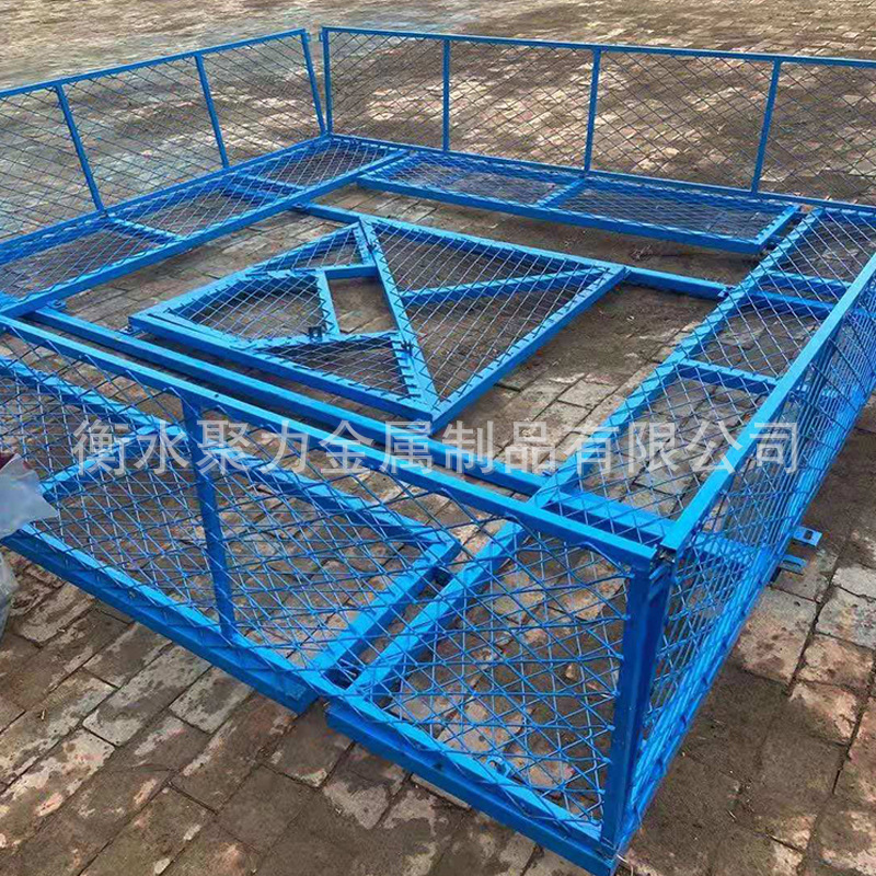 塔吊防攀爬 塔吊围栏  防攀爬平台 卸料平台 电箱防护棚 钢筋棚