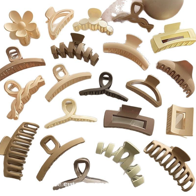 2025 estilo coreano nuevo clip de tiburón grande temperamento elegante pinza para el cabello de alta calidad para mujer